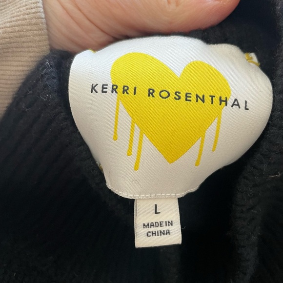 Kerri Rosenthal Cashmere Heart Sweater - Picture 5 of 6
